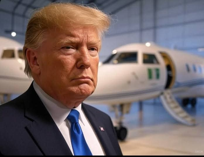 Breaking News: Trump orders the sale of all private jets and luxury properties owned by Nigerian politicians in the U.S. He also calls for the deportation of their children studying in America